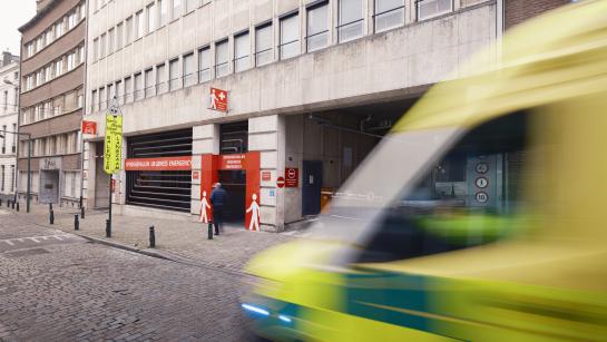 Spoedgevallen ziekenwagen - Kliniek Sint-Jan